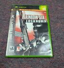 Tom Clancy's Rainbow Six  Lockdown (Microsoft Xbox, 2005) Xbox