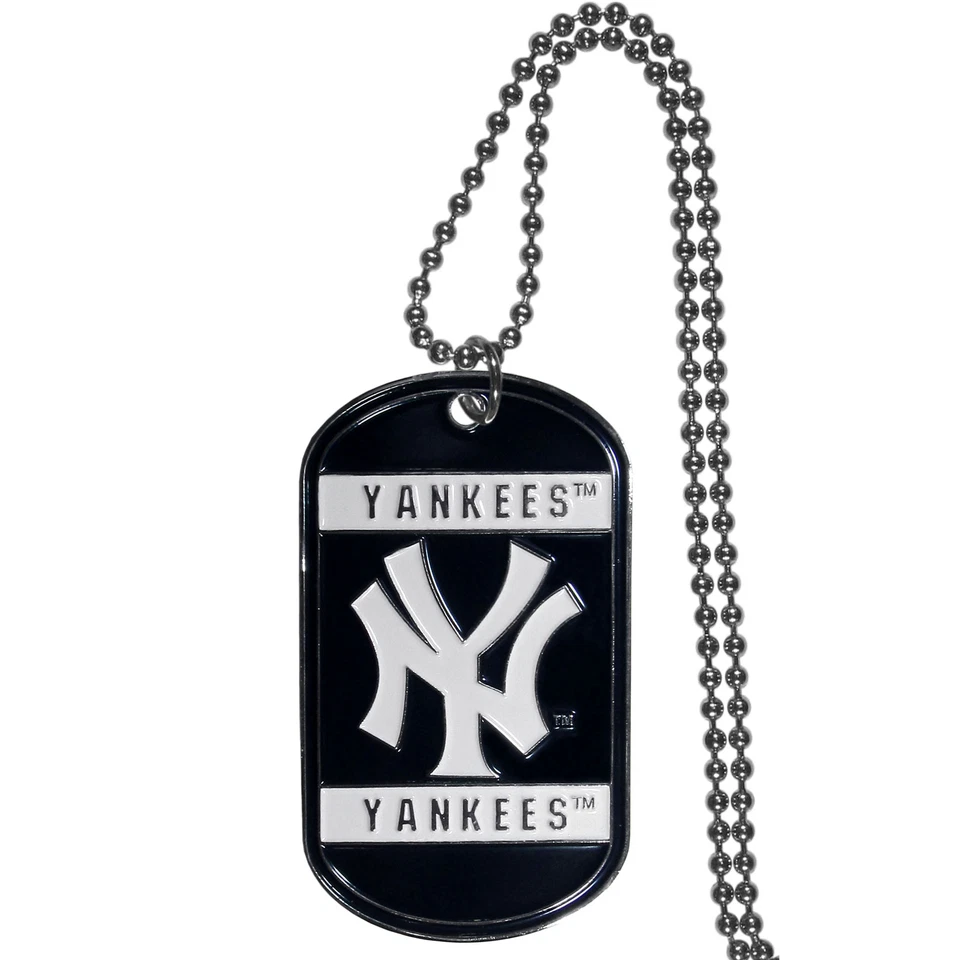 Siskiyou Sports BTN150 New York Yankees Tag Necklace