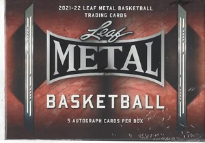2021-22 HOJA METAL BALONCESTO CAJA HOBBY SELLADA DE FÁBRICA - Imagen 1 de 1