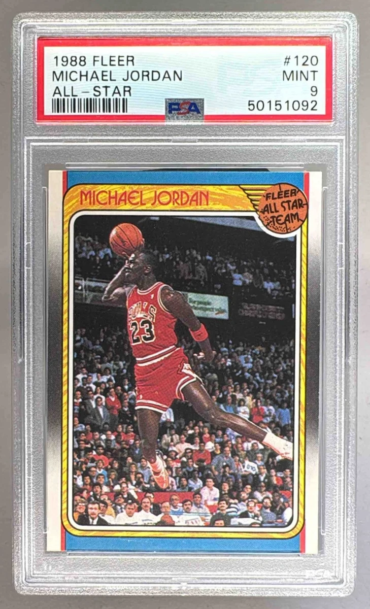 Michael Jordan Basketball Grade 9 1988-89 Season Sports Trading