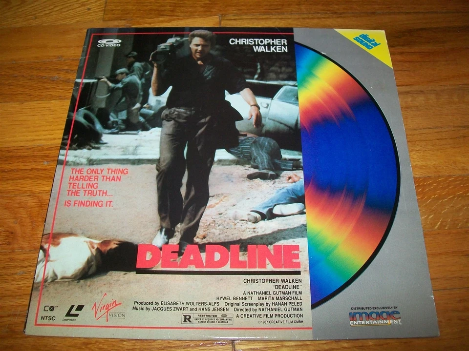 DEADLINE Laserdisc LD VERY GOOD CONDITION VERY RARE CHRISTOPHER WALKEN STARS! Foto 1 de 1