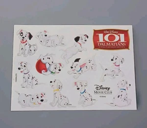 Nuevo ~ Hoja de pegatinas 101 dálmatas de Disney exclusiva edición platino - Imagen 1 de 13