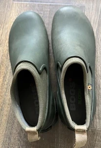Women's Bogs Sweet Pea Boots Size 7 Olive Green Low Top Waterproof - Picture 1 of 6