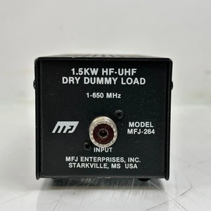 MFJ-264 Dry Dummy Load, 1,5 kW, 1-650 MHz, SO-239 Eingang Amateurfunk - Bild 1 von 5