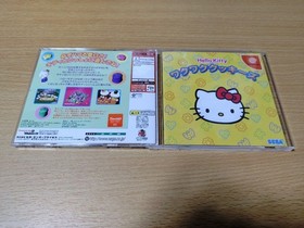 Hello Kitty Waku Waku Cookies Sega Dreamcast DC Rare Used Game Good NTSC-J Japan