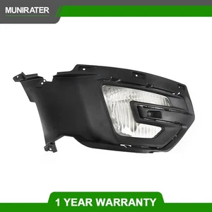 Fog Driving Light W/Bezel Halogen Clear Passenger Side For 16-17 Ford Explorer - Picture 1 of 12