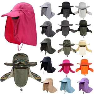 ↑Legionnaire Sun Hat W/ Neck Flap Face Cover Outdoor UV Protection Workwear Cap⊹ - Picture 1 of 28