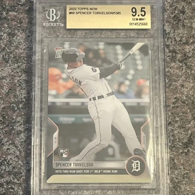 Spencer Torkelson 2022 TOPPS Rc Beckett 9.5🔥 - Image 1 of 2