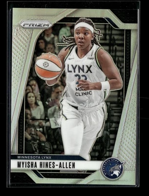 2024 Panini Prizm WNBA Myisha Hines-Allen Silver Prizms #20 - Image 1 of 2