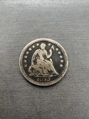 1843 Seated Liberty Half Dime #1026 - Image 1 of 4