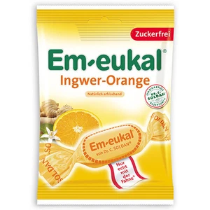 Dr.C.Soldan Em-Eukal throat lozenges: GINGER ORANGE -75g-FREE SHIPPING - Picture 1 of 1