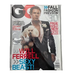 WILL FERRELL July 2004 GQ Magazine MARTHA STEWART PRISON DIARY BRIDGET MOYNAHAN - Foto 1 di 4
