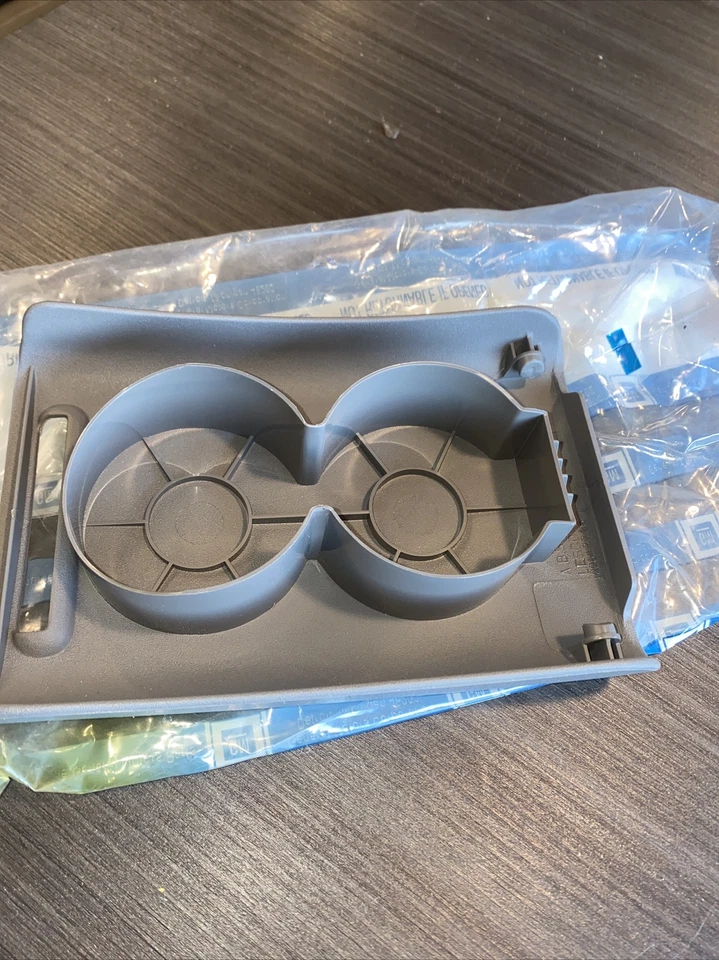 NOS 1993 OLDSMOBILE Achieva Holder,Front Floor Console Rear Cup Dark Gray - Image 1 of 3