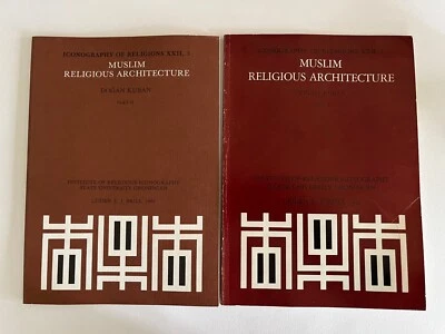 MUSLIM RELIGIOUS ARCHITECTURE by Dogan Kuban ~ 2 VOLUME set ~ - Image 1 of 4