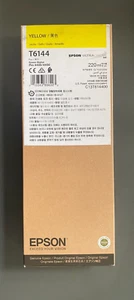 Tinta Epson Original - T6144 AMARILLA / STYLUS PRO 4400 4450 (IVA INCLUIDO) EN CAJA 2023 - Imagen 1 de 2