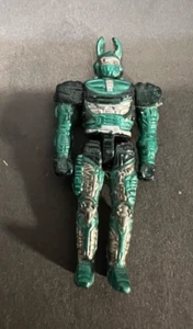 Mini figura de acción Beetleborgs Beetle Bonder 1996 verde metálico Saban 2,25" - Imagen 1 de 10