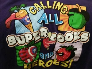 T shirt Calling All Super cooks And Heroes Size Xl - Picture 1 of 5