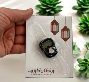 Tendencia islámica digital contador de dedos anillo Tasbeeh-خاتم التسبيح الإلكتروني الرقمي - Imagen 1 de 7
