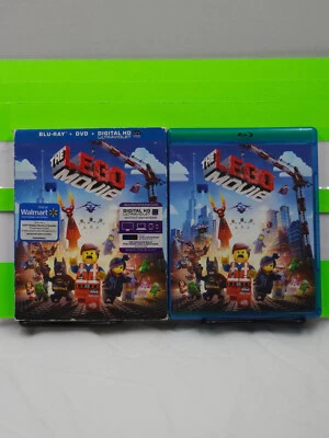 THE LEGO MOVIE ANIMATED CHRIS PRATT WILL FERRELL SLIPCOVER 2-DISC DVD & BLU RAY - Image 1 of 3