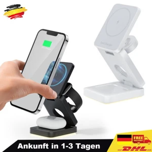 Wireless Charger Stand 3in1 for iPhone Apple Watch AirPods Charging Station Dock - Bild 1 von 17