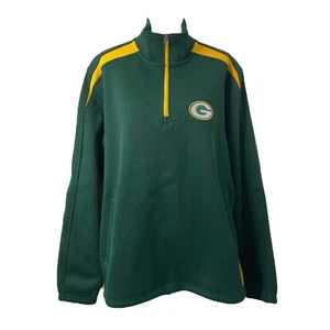 Sudadera Green Bay Packers NFL para hombre XL manga larga verde ropa exterior - Imagen 1 de 11