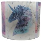 Unicorn Lampshade Ceiling Light Shade Horse Glitter Girls Bedroom Quotes Large