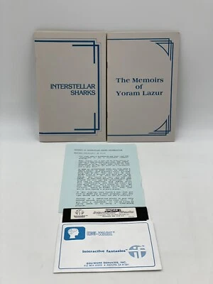 Empire II - Interstellar Sharks (Apple II 1982) Vintage Computer Game - Image 1 of 4