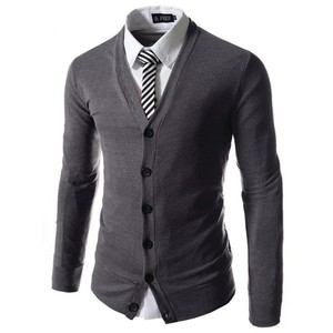 Las mejores ofertas en Suéteres gris de algodón sin marca para hombres |  eBay