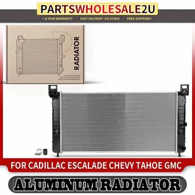 Radiador sin enfriador de aceite para Chevrolet Silverado 1500 Tahoe GMC Sierra 1500 Yukon Foto 1 de 4