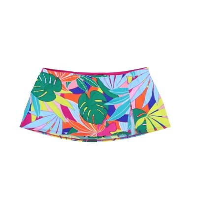 Bleu By Rod Beattie Women's Swim Skirt Stretch Swim Bottoms Multi 12 New - Image 1 of 2
