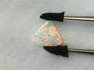 Australian White Opal from cobber pedy gem triangle jewllry wholesale - Foto 1 di 12