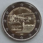 2 Euro Gedenkmünze Malta 2015 Erstflug von Malta unz.