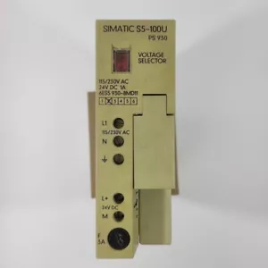 ▀▄▀▄▀ SIEMENS S5 SIMATIC S5-100U POWER SUPPLY – 6ES5 930-8MD11 - 6ES5930-8MD11 - Imagen 1 de 1