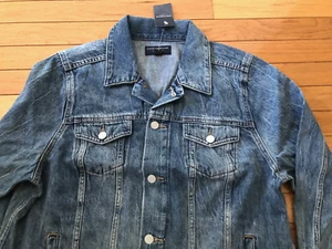 NWT $80 LUCKY BRAND Plus Boyfriend Trucker Jacket. Size: 1X. - Picture 1 of 4