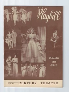 Original Playbill 1944 Follow The Girls with Jackie Gleason - Picture 1 of 3