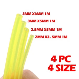 4Pcs Petrol Fuel Pipe Line Hose For Strimmers Trimmer Chainsaws Brushcutter Gas - Picture 1 of 3