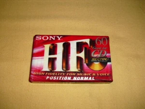 SONY HF 60 AUDIOKASSETTE (neu im Blister) - Bild 1 von 2