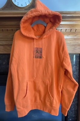 Hurley Hoodie Reckless Isolation Surf Tour 2021 Orange Men’s Medium Heavyweight - Изображение 1 из 4