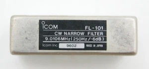 ICOM FL-101 CW Narrow Filter 9.0106MHz (250Hz/-6dB) Working Cond. - Bild 1 von 11