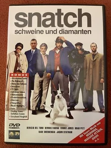SNATCH - SCHWEINE UND DIAMANTEN DVD. CRIME-THRILLER. BRAD PITT & JASON STATHAM. - Bild 1 von 2