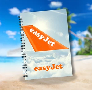 easyJet Tail - Custom Aviation Themed Notebook - Cabin Crew, Pilot - Picture 1 of 1