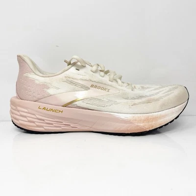 Brooks Womens Launch 11 1204391B164 White Running Shoes Sneakers Size 7.5 B - Image 1 of 4