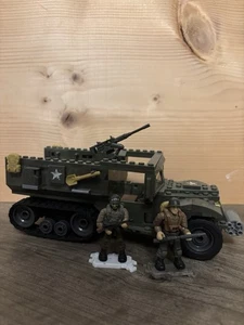 CALL OF DUTY Collector Construction Set Half-Track Ambush Mega Bloks INCOMPLETE - Picture 1 of 3