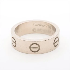 Cartier Love Ring 750(WG) 6.8g 49 - Picture 1 of 4