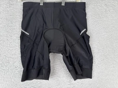 Naviskin Shorts Women XL Black Padded Cycling Bike Chamois Mesh Gripper Hem - Image 1 of 4