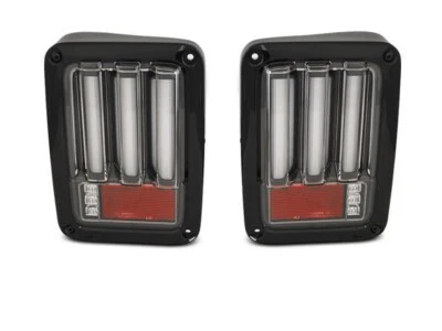 LED LUCI POSTERIORI per Chrysler Jeep Wrangler Jk 2007-2017 2018 VR-736 Bar Nero Foto 1 de 1