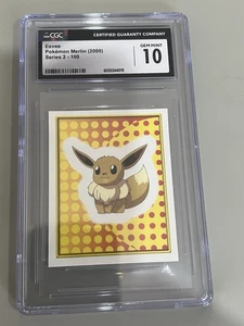 1998 Pokemon Merlin 1 Eevee #133 CGC 10 - Picture 1 of 1