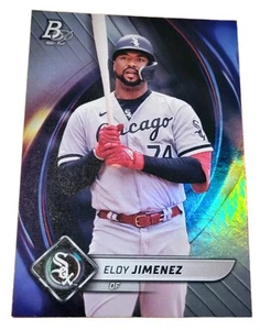 2022 Bowman Platinum Eloy Jimenez Chicago White Sox #99 MLB Baseball Card (L7 - Picture 1 of 2
