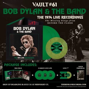 THIRD MAN RECORDS VAULT 61 Bob Dylan 1974 Missing Songs From Before The Flood - Picture 1 of 2