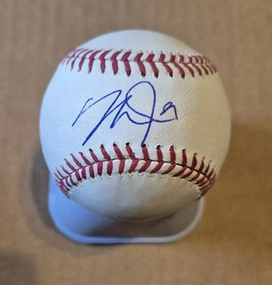 MIKE TROUT signed autographed Major League baseball ANGELS JSA Full Letter LOA - Image 1 of 2